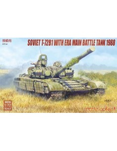 SOVIET T-72B1 WITH ERA MAIN...