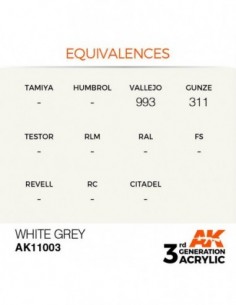 WHITE GREY 17ML 2
