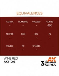 WINE RED 17ML 2