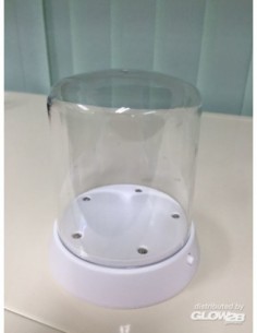 VITRINA REDONDA  PLASTICO...