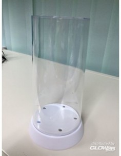 VITRINA REDONDA  PLASTICO...