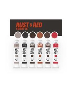 RUST AND RED COLORS SET 2