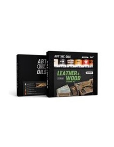 LEATHER AND WOOD COLORS SET
