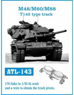 TRACKS FOR M48/M60/M88 T142...