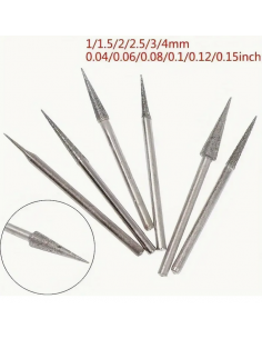 Conjunto 6 brocas de diamante