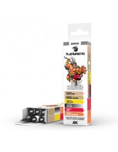 PLAYMARKERS SET - HEROES (6...