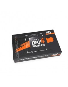 SET OF DRY BRUSHES