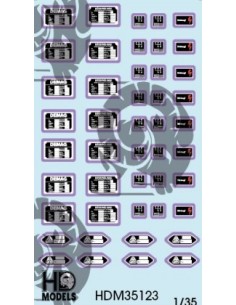 HDM35123 - GERMAN PLANCARD