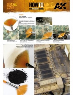 FAN SHAPE WEATHERING BRUSH 2